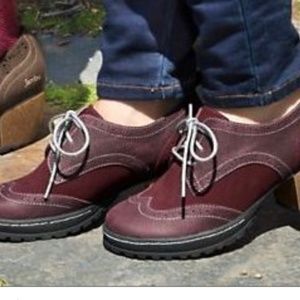 Jambi San-Fran Heeled Oxford size 10